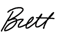 Brett signature