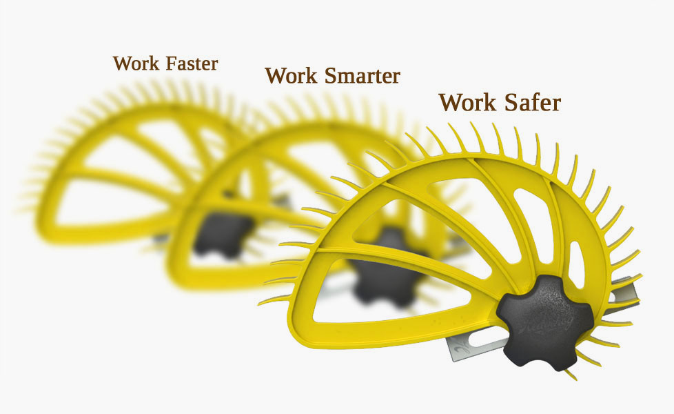 work-faster-smarter-safer Hedgehog spiral featherboard work faster smarter safer